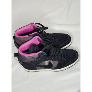 ⚡️Nike Dunk Sky Hi High Black Sail Suede Camo